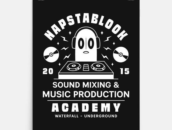 Napstablook Sound Mixing Emblem
