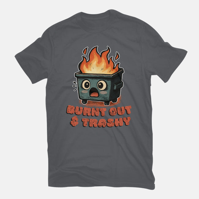 Burnt Out And Trashy-Mens-Premium-Tee-Lorets