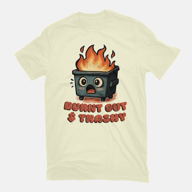 Burnt Out And Trashy-Mens-Premium-Tee-Lorets