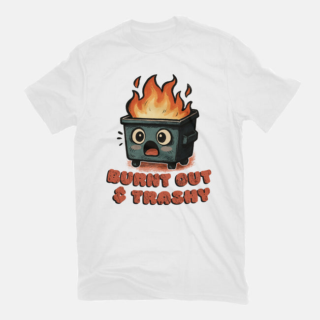 Burnt Out And Trashy-Mens-Premium-Tee-Lorets