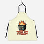 Burnt Out And Trashy-Unisex-Kitchen-Apron-Lorets