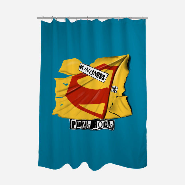 Kindness Is Punk Rock-None-Polyester-Shower Curtain-Soletine