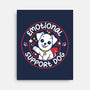 Emotional Support Dog-None-Stretched-Canvas-rocketman_art
