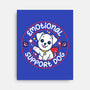 Emotional Support Dog-None-Stretched-Canvas-rocketman_art