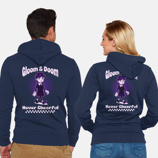Gloom And Doom-Unisex-Zip-Up-Sweatshirt-P1yu5h