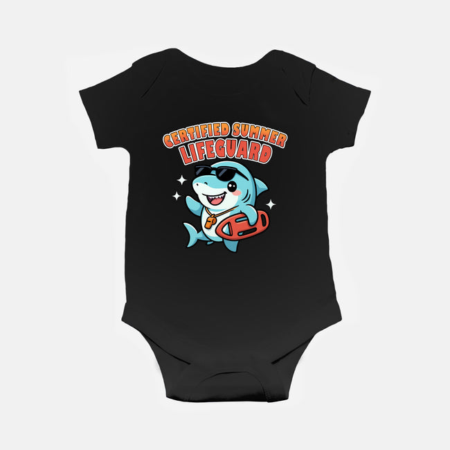 Certified Summer Lifeguard-Baby-Basic-Onesie-Lorets