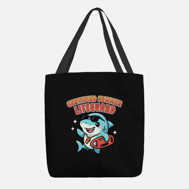 Certified Summer Lifeguard-None-Basic Tote-Bag-Lorets