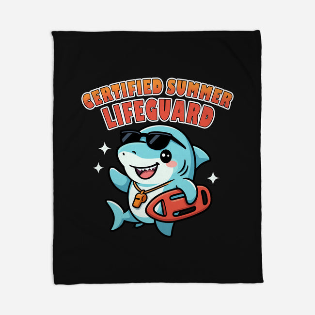 Certified Summer Lifeguard-None-Fleece-Blanket-Lorets