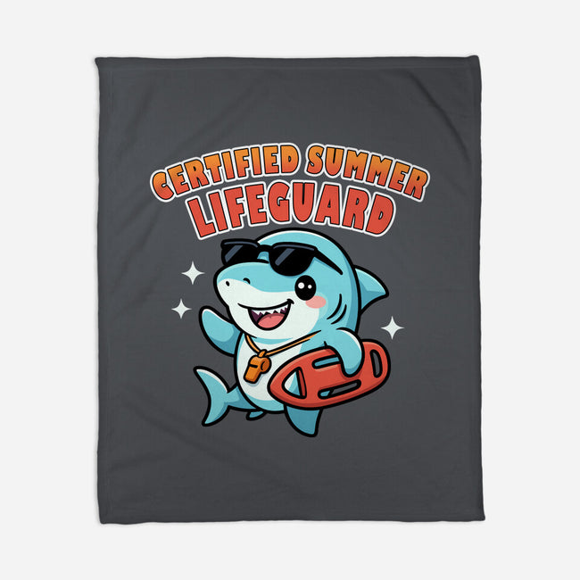 Certified Summer Lifeguard-None-Fleece-Blanket-Lorets