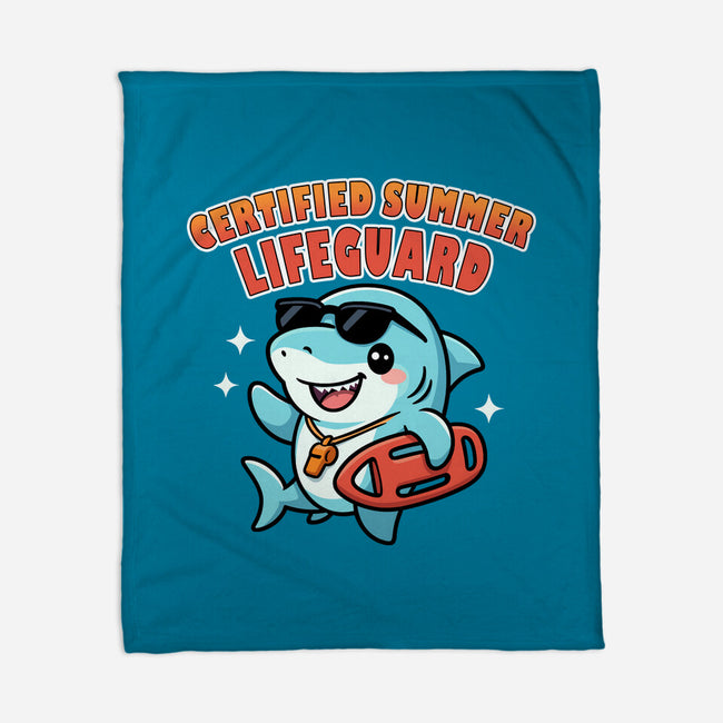 Certified Summer Lifeguard-None-Fleece-Blanket-Lorets