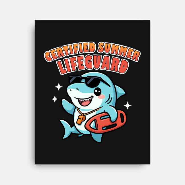 Certified Summer Lifeguard-None-Stretched-Canvas-Lorets