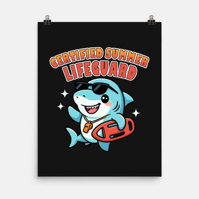 Certified Summer Lifeguard-None-Matte-Poster-Lorets