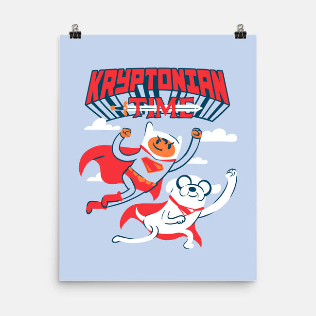 Kryptonian Time-None-Matte-Poster-estudiofitas