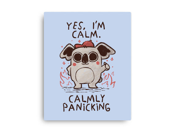 Calmly Panicking