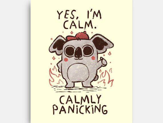 Calmly Panicking