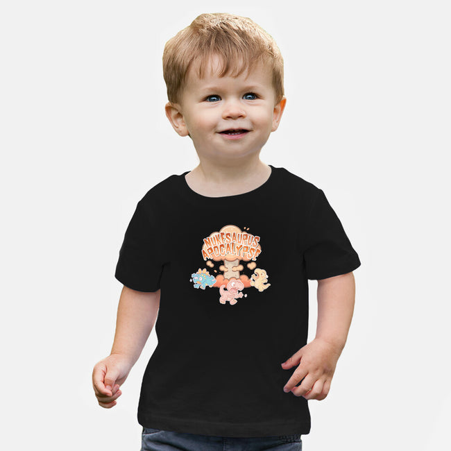 NukeSaurus Apocalypse-Baby-Basic-Tee-Lorets