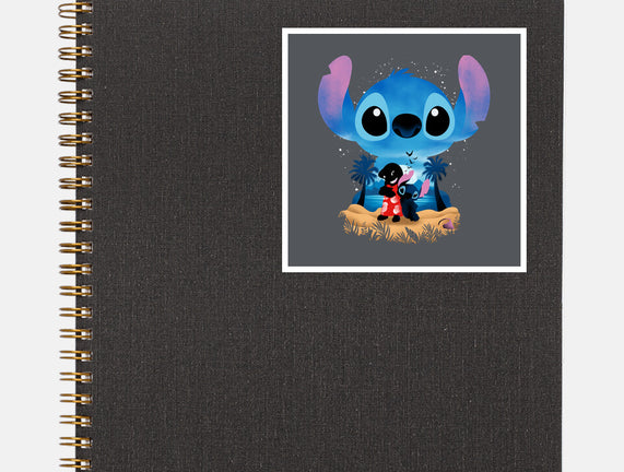 Stitch Beach Illusion
