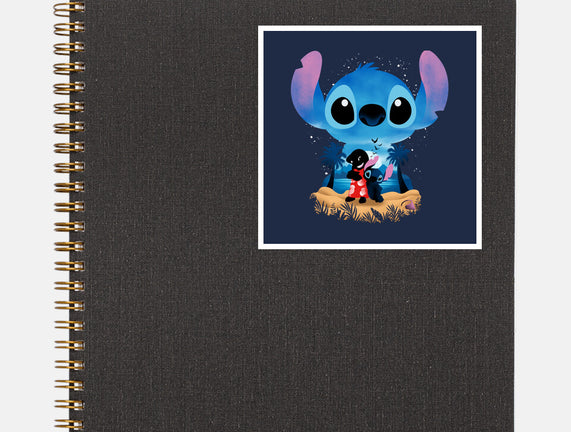 Stitch Beach Illusion