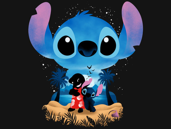 Stitch Beach Illusion