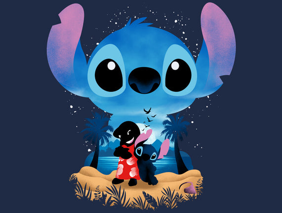 Stitch Beach Illusion