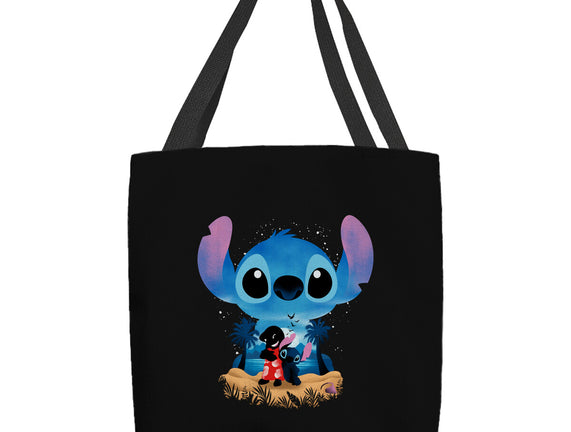 Stitch Beach Illusion