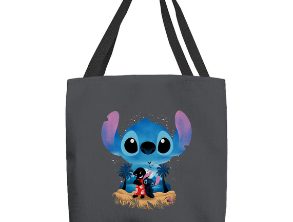Stitch Beach Illusion