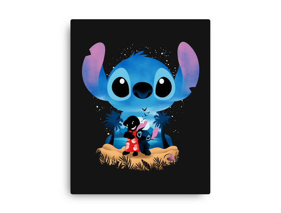 Stitch Beach Illusion