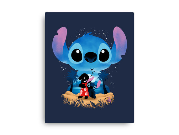 Stitch Beach Illusion