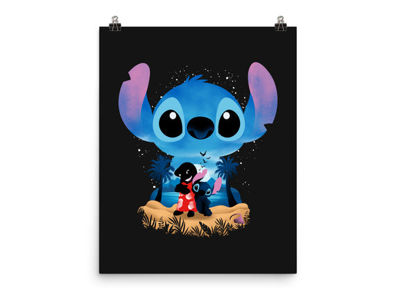 Stitch Beach Illusion