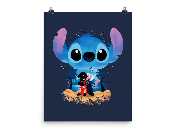 Stitch Beach Illusion
