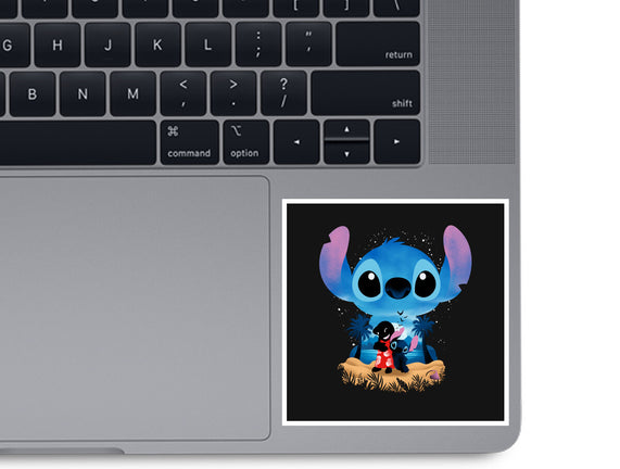 Stitch Beach Illusion