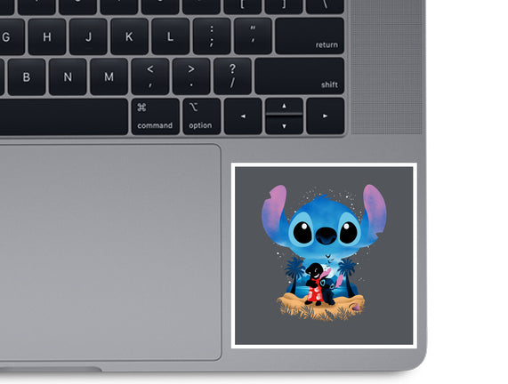 Stitch Beach Illusion