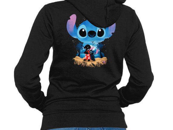 Stitch Beach Illusion