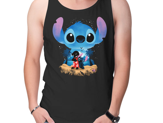 Stitch Beach Illusion