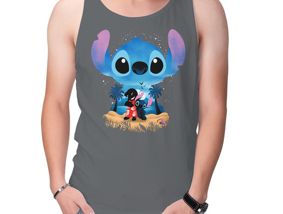 Stitch Beach Illusion