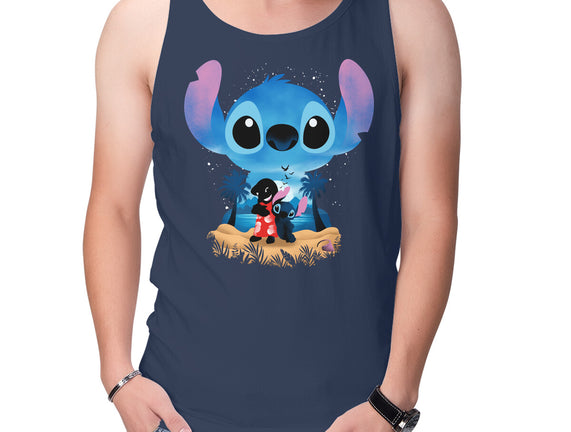 Stitch Beach Illusion