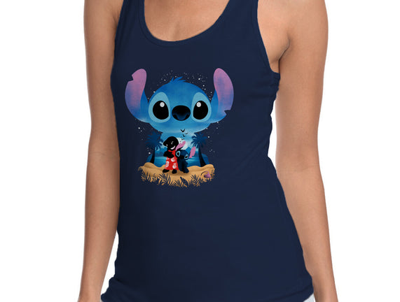 Stitch Beach Illusion