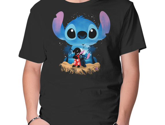 Stitch Beach Illusion