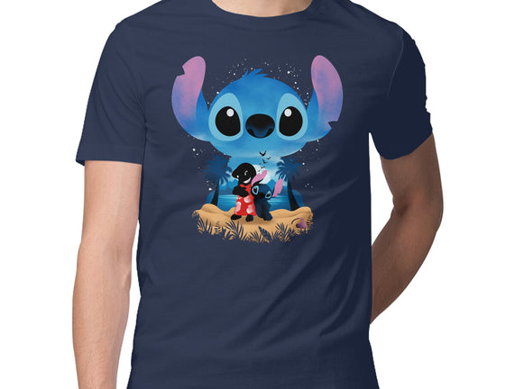 Stitch Beach Illusion