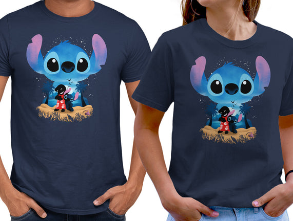 Stitch Beach Illusion