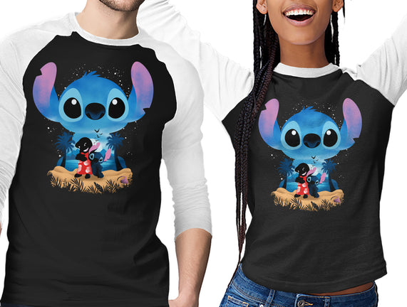 Stitch Beach Illusion