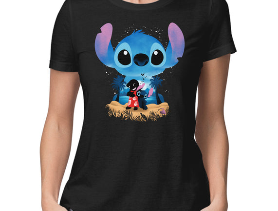 Stitch Beach Illusion