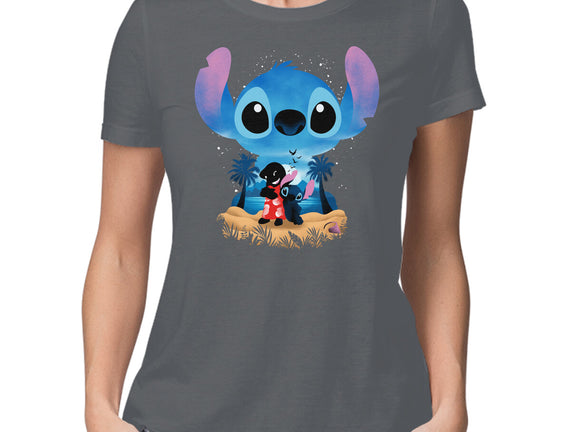 Stitch Beach Illusion