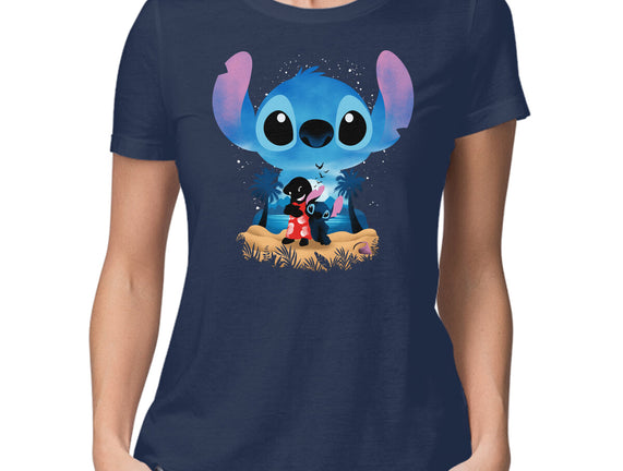 Stitch Beach Illusion