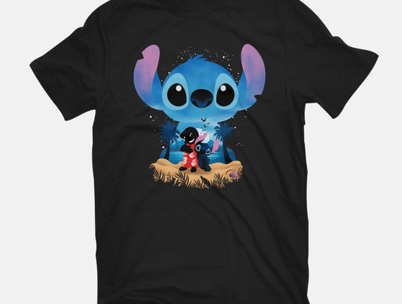 Stitch Beach Illusion