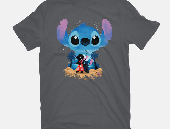 Stitch Beach Illusion
