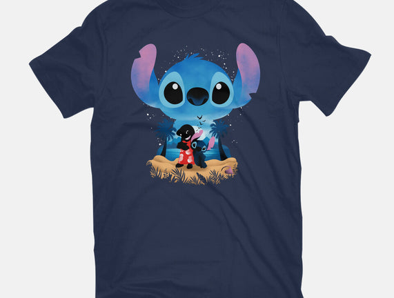 Stitch Beach Illusion