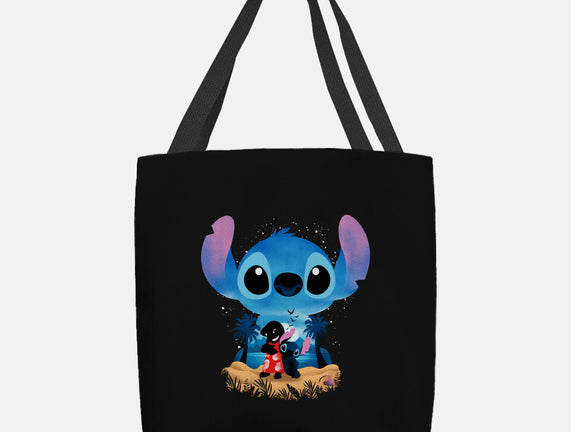 Stitch Beach Illusion