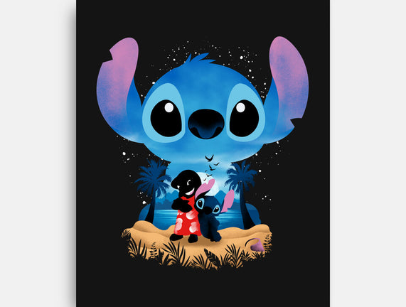 Stitch Beach Illusion