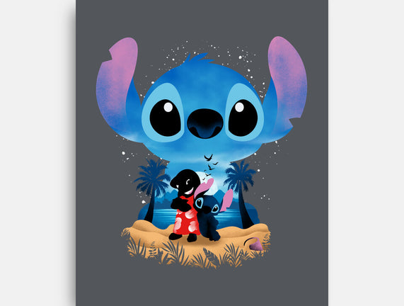 Stitch Beach Illusion